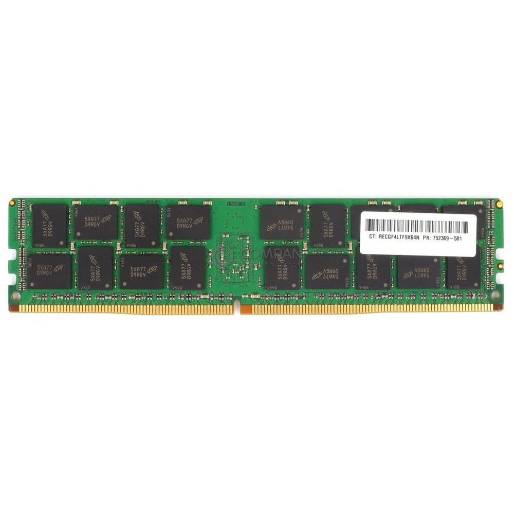 752369-581 HP MEMORY 16GB 2RX4 PC4 2133P DDR4 774172-001, 726719-B21, 752369-081